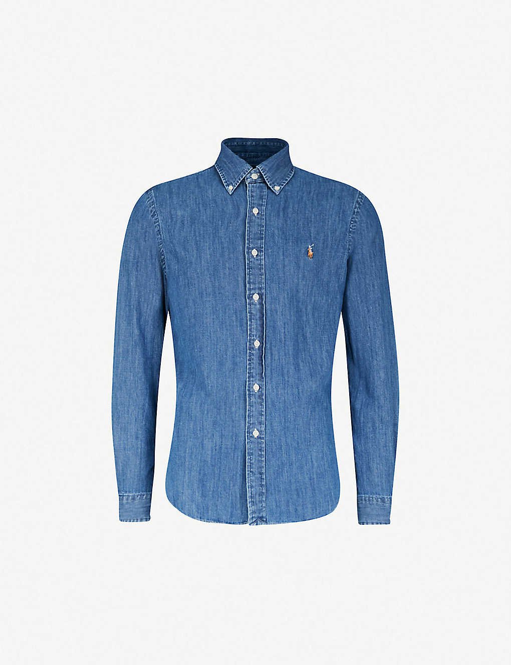 blue jean ralph lauren shirt