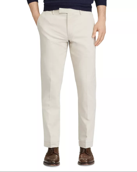 polo ralph lauren stretch straight fit chino