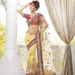 Yellow Color Lehenga Sari