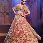 Sonam Kapoor In A Red Bridal Lehenga