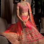 RAW SILK LEHENGA EMBELLISHED WITH HEAVY ZARDOSI