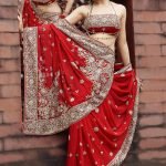 Red Color Wedding Sari