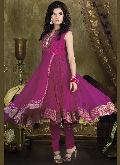 anarkali suit pattern