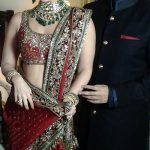 Red Color Bollywood Sari