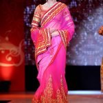 Red/Pink sari