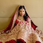 Red Color Bridal lehenga