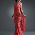 Pink Color Sari(Party Wear Sari 24)