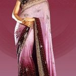 Purple Color Bridal Sari(Wedding Sari-102)