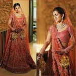 Red Color Bridal Lehenga