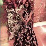 Isha Ambani In A Black Gown