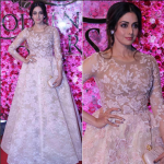 Sri Devi In White Gown