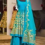 Farozee Peplum Lengha