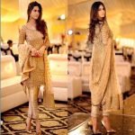 Beige Color Festive Dress