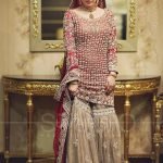 Red Bridal Pakistani Sharara