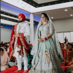 Mint Green Bridal Lehenga