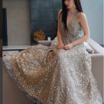 Smoke Grey Color Gown