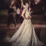 Our Bride In A Beautiful Gown