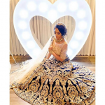 Blue Color Bridal Lehenga