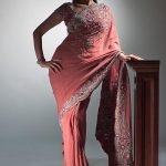 Pink Color Sari