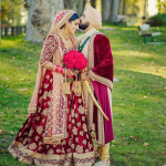 Wine Color Bridal Lehenga ,