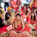 Red Color Bridal Lehenga