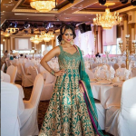 Green Color Bridal Anarkali
