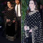 Nita Ambani In A Black Palazzo Suit