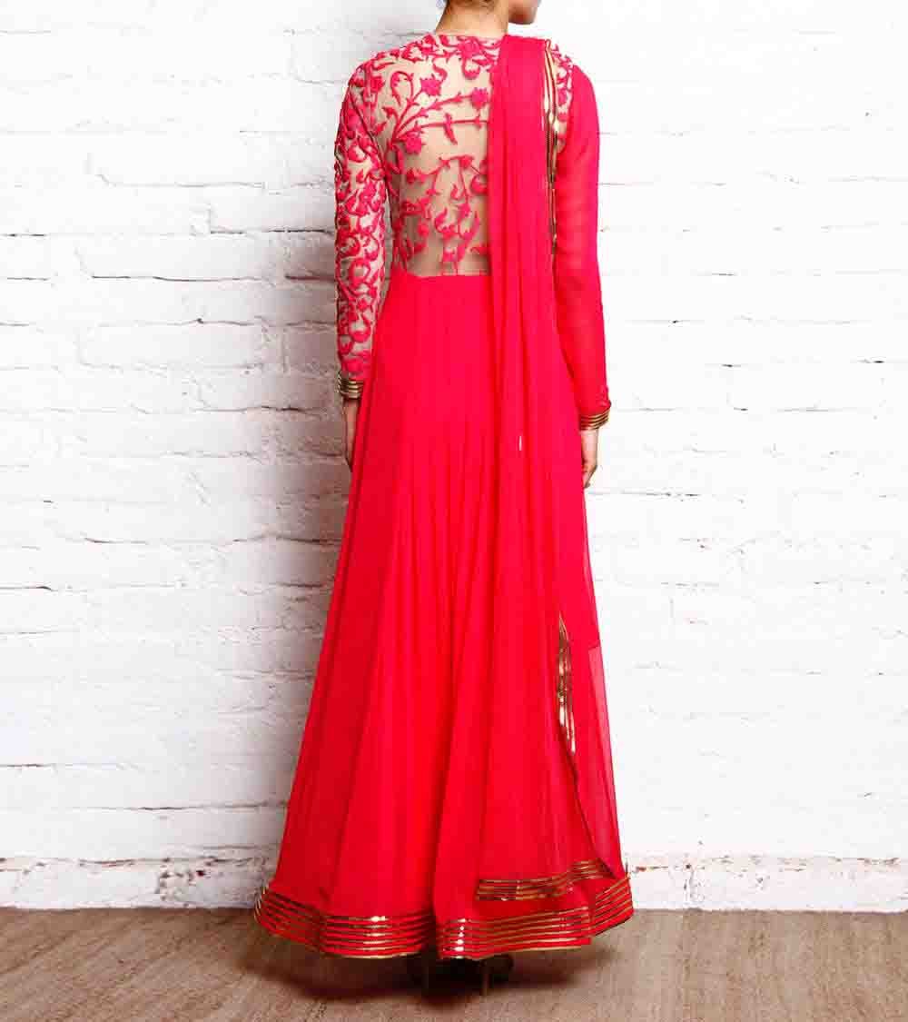angrakha anarkali suit