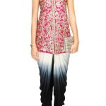 Pink ,White Black Dhoti Pant