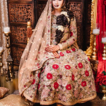 Pink Embroidered Lehenga