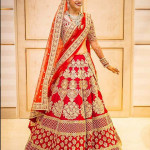 Red Color Bridal Lehenga