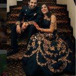 Bottle Green Color Bridal Lehenga
