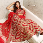 Red Color Bridal Lehenga