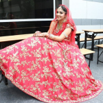 Red Color Bridal Lehenga
