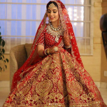 Red Color Wedding Lehenga