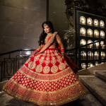 Red Color Wedding Lehenga