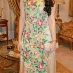 Pink Embroidered Party Wear Suit