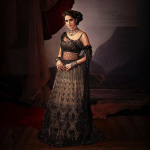 Disha Patani In A Black Lehenga