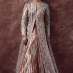 Stripped bridal jacket