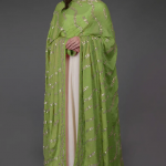 Pepper Stem Gota Patti And Kasab Zari Hand Embroidered Dupatta