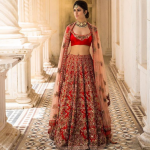 Red Wedding Lehenga