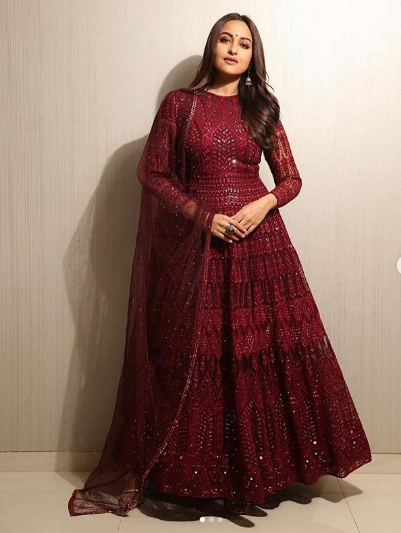 wine anarkali