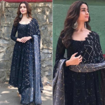 Alia Bhatt In A Black Anarkali