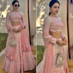 Pink Color Wedding Lehenga