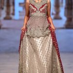 Silver and magenta sharara