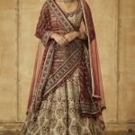 Embroidered Kalidar Bridal Lehenga With Dupatta And Zardozi Blouse