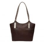 Cherry color ladies leather bags (1013)