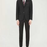 Raymond Regular-fit stretch-wool suit