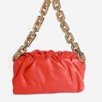 The Pouch chain-embellished leather shoulder bag