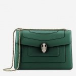 Serpenti Forever leather shoulder bag